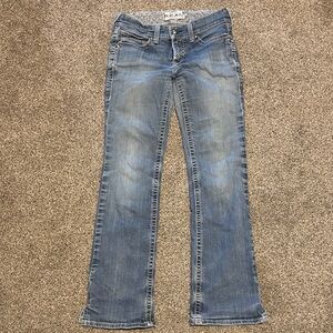 Ariat Women’s Size 29S Real Denim Cotton Blend Stretch Denim Bootcut Jeans.